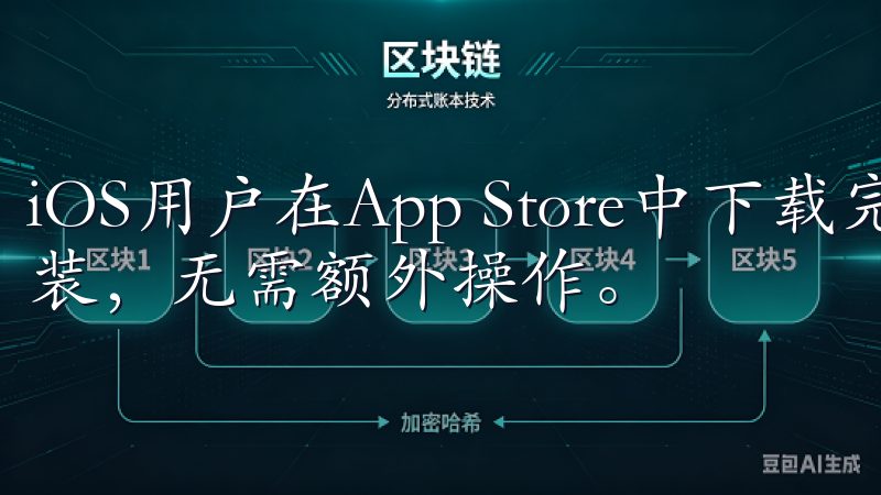 iOS用户在App Store中下载完成后，系统会自动安装，无需额外操作。